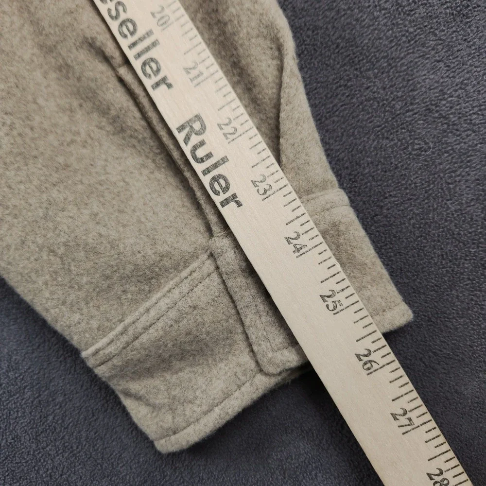 Banana Republic Heritage Shirt Jacket Mens XL‎ Oatmeal Tan Button Up Shacket NEW
